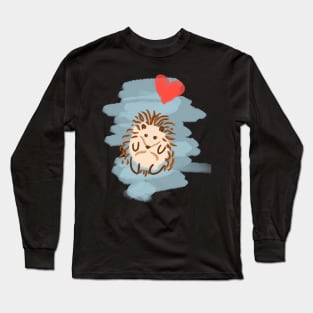 hedgehog Love Long Sleeve T-Shirt